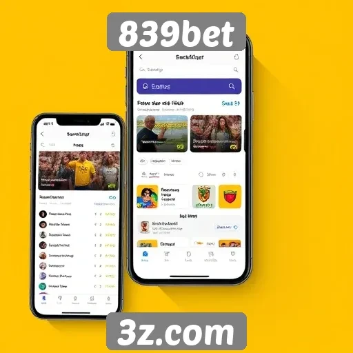 Experiência do usuário no 839bet em dispositivos móveis